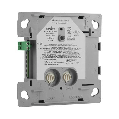Fire-Lite W-MMF SWIFT Wireless Monitor Module, Includes 4 CR-123A Batt ...