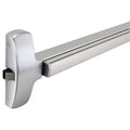 Falcon 25-R-EO-US28-3'-299-US19-PB=US Rim Exit Device with 299 Strike and Flat Black Trim, Anodized Aluminum