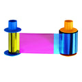 HID 045230 Fargo YMCKO Cartridge with Cleaning Roller for DTC4500E, 700 Images