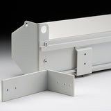 Da-Lite 77027 Floating Mounting Bracket, TAA Compliant, White