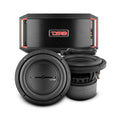 Bass Package - Pair of 6.5" Subwoofer ZXI6.2D and Amplifier GEN-X1200.1