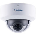 GeoVision 125-GDRF480-2F10 AI 4MP Super Low Lux WDR Pro Full Color LED IR Mini Rugged IP Dome Camera, 2.8mm Fixed Lens, White