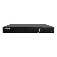 Speco H6HRLN 6-Channel Hybrid Recorder, 4 Hybrid (TVI or IP) + 2 IP, Video Surveillance Systems