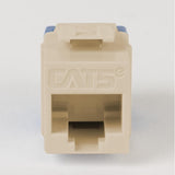 ICC IC107F5TIV Keystone Jack, 10-Pack CAT5E High-Definition Modules, Ivory