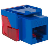 ICC IC107L6RBL Keystone Jack, EZ CAT6 Jacks, RJ-45 Keystone Jacks