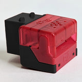 ICC IC107L6TBK CAT6 RJ45 Female Keystone Jack for EZ Style, 10-Pack, Black