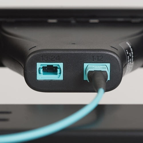 ICC ICFOJARG05 Fiber Optic Patch Cable, 5-Meter MTP-MTP 12-Fiber Multimode Jumper, 50/125 Micron, Plenum-Rated, OM3