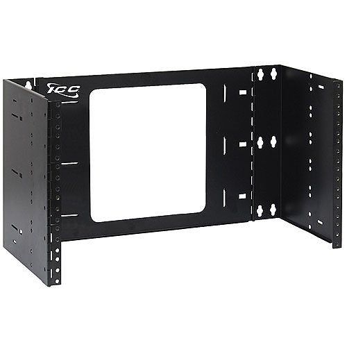ICC ICCMSABR66 EZ-Fold Wall Mount Bracket, 6" Deep, 6U RMS