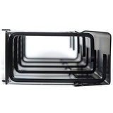 ICC ICCMSCMP61 Metal Horizontal Ring Panel with Cover, 1 RMS, 6-Pack