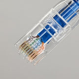 ICC ICPCSW07BL CAT6 Patch Cable, 7FT, 10-Pack, Blue
