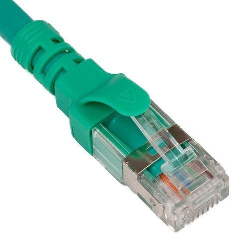 ICC ICPCSX01GN Patch Cord, CAT6a, U/FTP 10-Pack, 1', Green