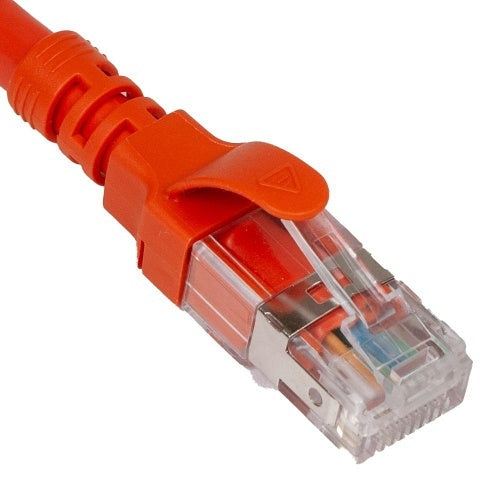 ICC ICPCSX10OR CAT6A U/'P Patch Cord, 10', 10-Pack, Orange