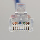 ICC ICPCSY05BL CAT6 Patch Cable, 5' (1.52m), 10-Pack, Blue