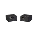 KanexPro HDEXT50M HDMI Extender Over CAT5/6 up to 164' (50m), Video Extender Transmitter/Receiver, EDID Compliant, Black