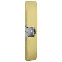 HES 9700-606-LBM 9700 Series Surface Mounted Electric Strike LBM, Satin Brass
