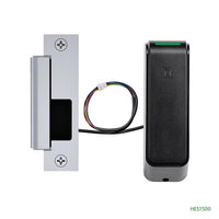 HES ES100-15L-BIPSXXXXX-630 Aperio Wireless Integrated Electric Strike, Reader Body and 1500 Strike for ANSI Latchbolt Locks, Satin Stainless Steel
