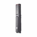 HES KS200-S-IPS-B KS Series Server Cabinet Lock, Wiegand, Swing Handle, HID multiCLASS SE Technology, Black