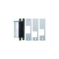 HES 1006CLB-F-12/24D-630 1006 Series Complete Electric Strike, Fail Safe, Includes Faceplates (J, K, KD, KM), Satin Stainless Steel