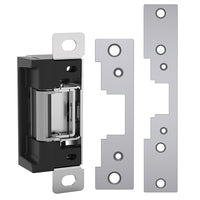 HES 7000C-630 7000 Series Complete Pac Electric Strike Kit Preload Solution, Includes 791 and 792 Faceplates, Satin Stainless Steel