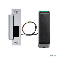 HES ES100-15L-BIPSXXXXX-BSP ES100 Series Aperio Wireless Electric Strike with Integrated Card Reader, Black Suede Powder Coat