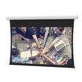 Da-Lite 21870L Tensioned Cosmopolitan Electric Projection Screen, Ceiling / Wall Mounted Electric Screen, 16:9 HDTV, HD Progressive 1.0, 120V, 188" Screen, TAA Compliant