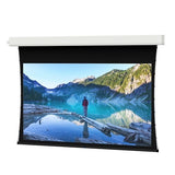 Da-Lite 34548LS 130" Tensioned Advantage Electric Ceiling Recessed Projection Screen, 16:10 Wide, DaMat, TAA Compliant