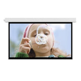 Da-Lite 37099L 184" Advantage Series Electric Ceiling Recessed Projection Screen, 16:9 HDTV, TAA Compliant, High Contrast Matte White
