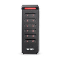HID 20KNKS-00-00BMMD Signo 20K Contactless Smartcard Keypad Reader, Standard Profile, Pigtail, Black / Silver