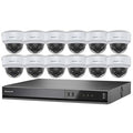 Honeywell HN35160204D125PK 35 Series Video Surveillance Kit with(12) 5MP Day-Night Dome Cameras and (1) 16-Channel NVR