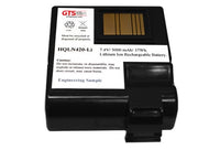 GTS HQLN420-LI-50 100% Compatible Replacement Battery for Zebra QLN420 Printers. 5000 MAH, Li-ion, 7.4 Volts, 12 Month Warranty. OEM P/N:P1050667-01 (50-Pack)