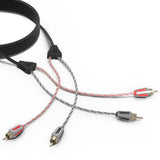 Level 3 RCA 100% Copper OFC 12 Feet