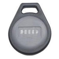 HID 1346LNSBN-PACK50 ProxKey III Access Control Keyfob, HID Prox or Indala Format, HID Standard Artwork, 50-Pack, Black with Gray Insert