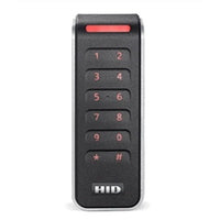 HID 20KTKS-T0-002M0Y Signo 20K Contactless Smartcard Keypad Reade, Multi-Technology, Mobile Ready, Wall Switch Mount, Black / Silver