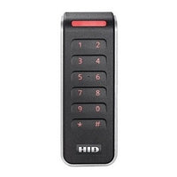 HID 20KTKS-03-011QN6 Signo 20K Keypad Reader with Terminal Strip Connection, Custom Profile, Black with Silver Trim