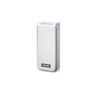 HID 20NWS-00-000000 Signo 20 Mullion Reader, Standard Profile with Pigtail, White with Silver Trim
