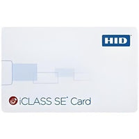 HID 3053PGGAN Composite iClass Smart Card with Laser Engraved ID Numbers, 100-Piece