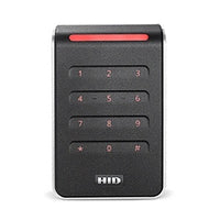 HID 40KNKS-00-01K8L2 Contactless Smartcard Keypad Reader 40K, Pigtail, Black / Silver