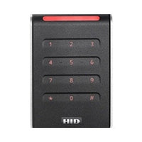 HID 40KNKS-03-0004YU Signo 40K Contactless Smartcard Keypad Reade, Pigtail, Multi-Technology, Mobile Ready, Wall Switch Mount, Black / Silver