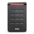 HID 40KTKS-T1-00185F Signo 40K Contactless Smartcard Keypad Reade, Multi-Technology, Mobile Ready, Wall Switch Mount, Black / Silver