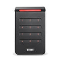 HID 40KTKS-T2-00CVNR Signo 40K Contactless Smartcard Keypad Reader with Terminal Strip Connection, Priority Smart Profile, Black with Silver Trim