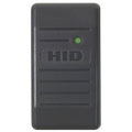 HID 6005BGB00 ProxPoint Plus Proximity Reader with Wiegand Output, Pigtail, Beep On, LED Normally Red, Reader Flashes Green on Tag Read, Classic Charcoal Gray
