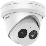 Hikvision DS-2CD2343G2-IU Value Series AcuSense 4MP Turret IP Camera with Built-In Microphone, 4mm Fixed Lens, White (Replaces DS-2CD2323G0-I 4MM)