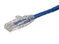 Axiom AXG98354 CAT6 550MHz STP Shielded Patch Cable Clear Snagless Boot 5FT (blue) - TAA Compliant