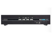 ATEN CS1144DP4CUN 4-Port Dual Display Universal PP4.0 Secure KVM (includes all cables)