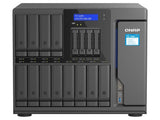 QNAP TS-1655-8G-US TS-1655 16-BAY HIGH-PERFORMANCE Desktop NAS, Intel Atom C5125 8C/8T 2.8GHz Processor, 8 GB UDIMM DDR4 NON-ECC RAM, 16 X 2.5/3.5 SATA Hdd/ssd