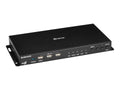 Black Box MCXG2TD11 DisplayPort Transcoder - 4K60, 10G Copper or Fiber, HDMI and DisplayPort A/V Input