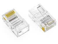 Axiom RJ45C5UF100-AX RJ45 CAT5E UTP Ft Plug 100-PACK