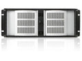iStarUSA D-400-SILVER 4U Rackmount Chassis with Silver Doors