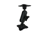 Havis DBM-1150-KS-0404 DUAL BALL MOUNT WITH 1.50IN KNOB-STYLE STANDARD HOUSING & TWO LONG VESA 75 PLATES