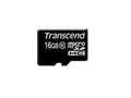Transcend TS16GUSDHC10 16GB microSD w/ adapter Class10